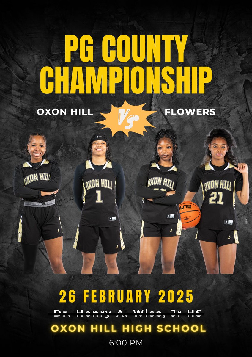 There's been an update to the location for both the girls and boys county championship game.