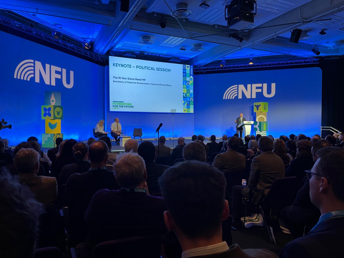 Joe McDonald (@joe_asdani) on Twitter photo Great to attend the excellent <a href="/NFUtweets/">National Farmers' Union</a> conference today. Stop the Farm Tax definitely top of the agenda, and <a href="/RainNewtonSmith/">Rain Newton-Smith</a> <a href="/CBItweets/">CBI</a> highlighting that farming is a “foundational sector” in the economy. Great to attend the excellent <a href="/NFUtweets/">National Farmers' Union</a> conference today. Stop the Farm Tax definitely top of the agenda, and <a href="/RainNewtonSmith/">Rain Newton-Smith</a> <a href="/CBItweets/">CBI</a> highlighting that farming is a “foundational sector” in the economy.