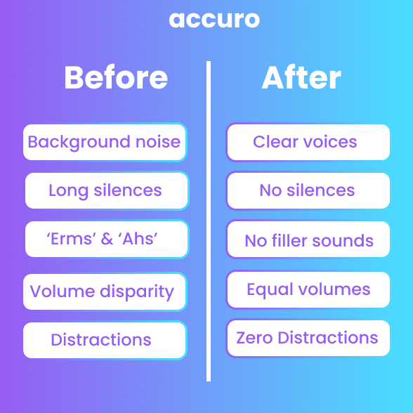 Accurotype's tweet photo. Have you heard about Accuro’s latest feature? Enhance your audio files so they are crystal-clear!🤩
https://t.co/OAJPUGSdGb https://t.co/3yWSP9SXsc