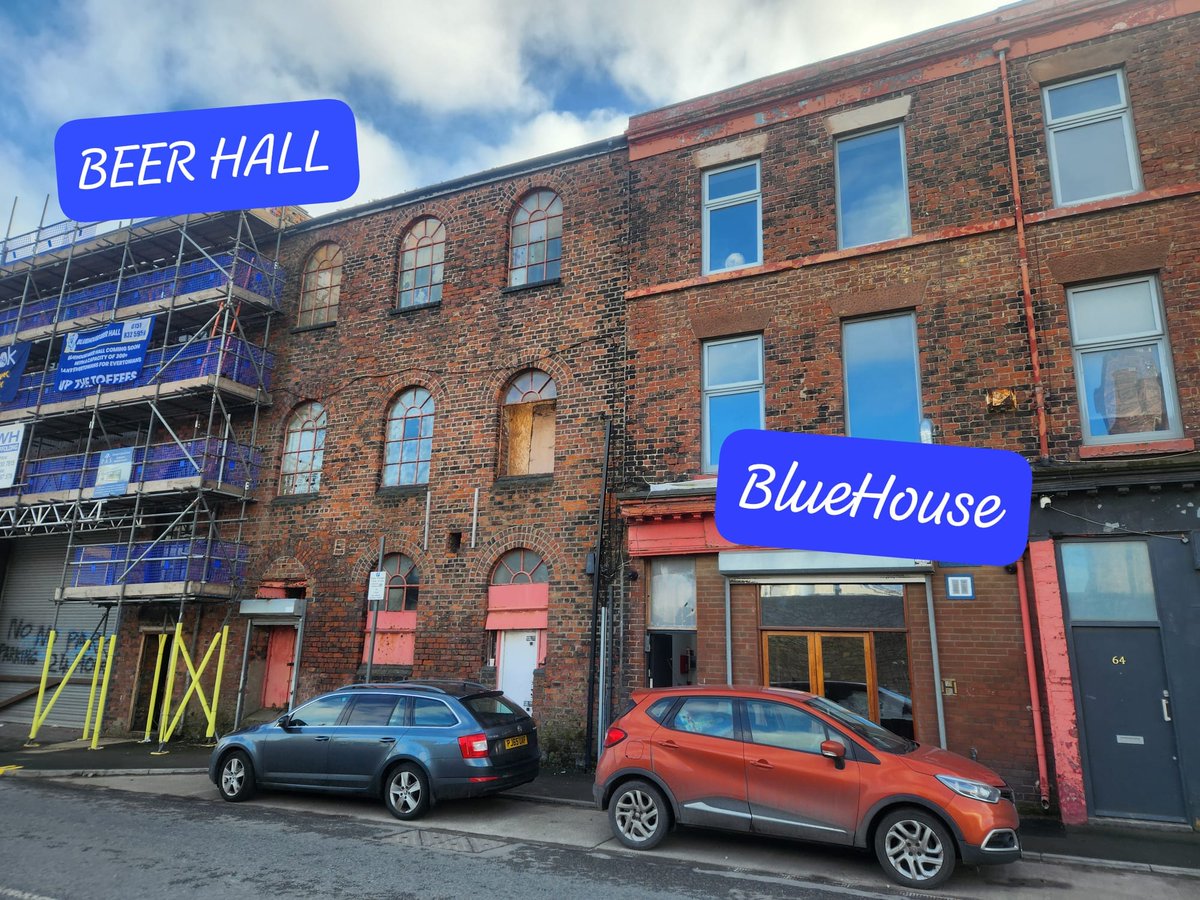 bluehousebmd's tweet photo. With all the talk of the Bluehouse Beer Hall, 'The Bluehouse' is feeling left out. Smaller than the Beerhall but still a great addition to Regent Road. The new hotel rooms above open in just 2 weeks. Below is a sneak peak of the view from the window of room 2 🍺🛌 https://t.co/89qDZ0hcm5