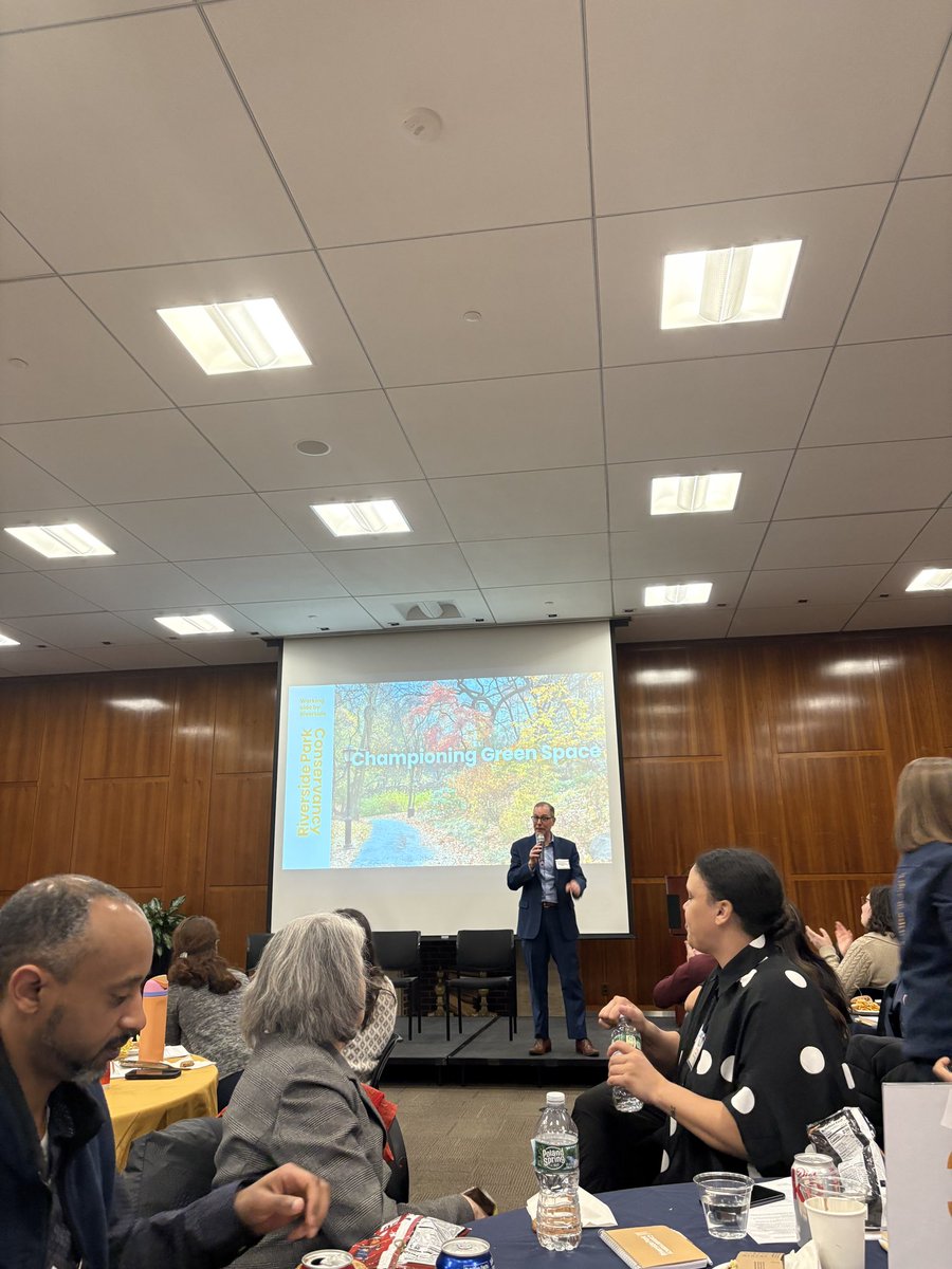 Our team had a wonderful time joining @riversideparknyc for the Riverside Partner Summit last Friday!
We got to hear from Manhattan Borough President Mark Levine, Manhattan Borough Parks Commissioner Tricia Shimamura, and Councilmembers Shaun Abreu and Gale Brewer.