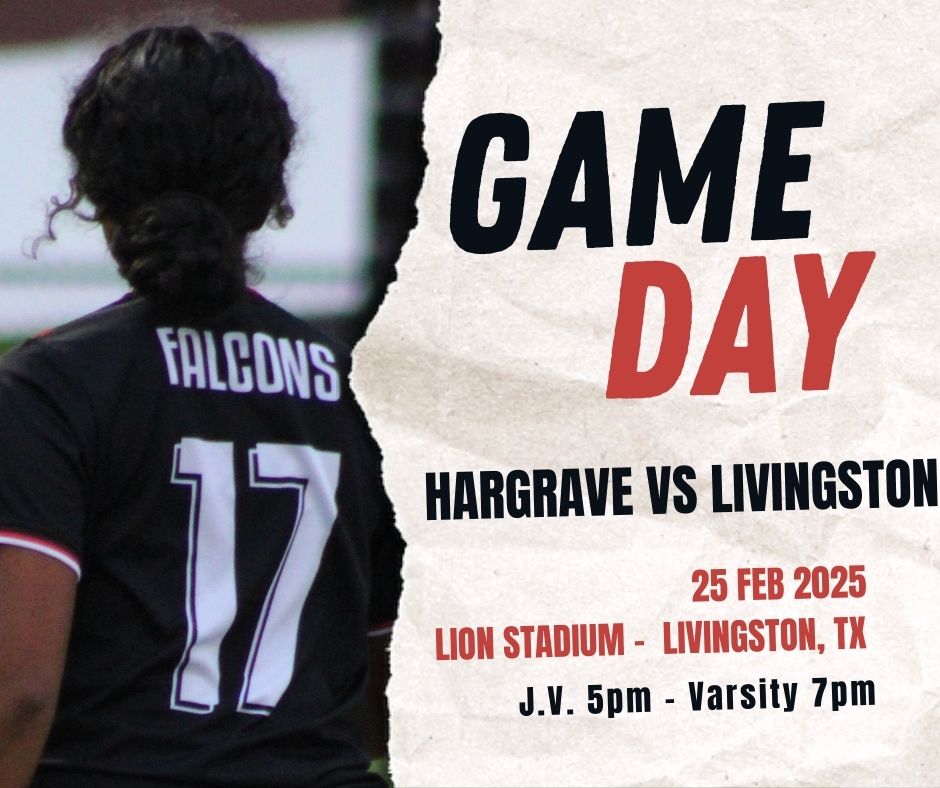 Big week for your Lady Falcons! 

Wish them luck as they take on Livingston tonight. 

Also, this Friday (2/28) is middle school night at Falcon Stadium! Free entrance for any middle school students who wear a middle school athletics shirt. Spread the word!