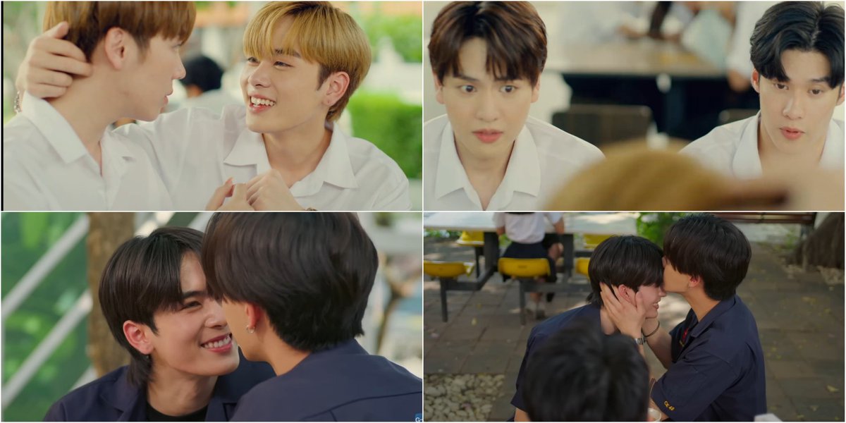 santappnaravit's tweet photo. my cake and gun ๐ฅบ๐ค๐ป kissing their lover in front of their friends because they cannot hold back ๐๐คญ
well... at least gun said he doesn't want to drink, because how it turned out for cake... ๐ตโ๐ซ
#MyOnly12pcEP11 #cakeeiw ๐ฐ๐ถ
#Perfect10LinersEP17 #yothagun ๐ฏ๐ถ https://t.co/QE9iSxKoee