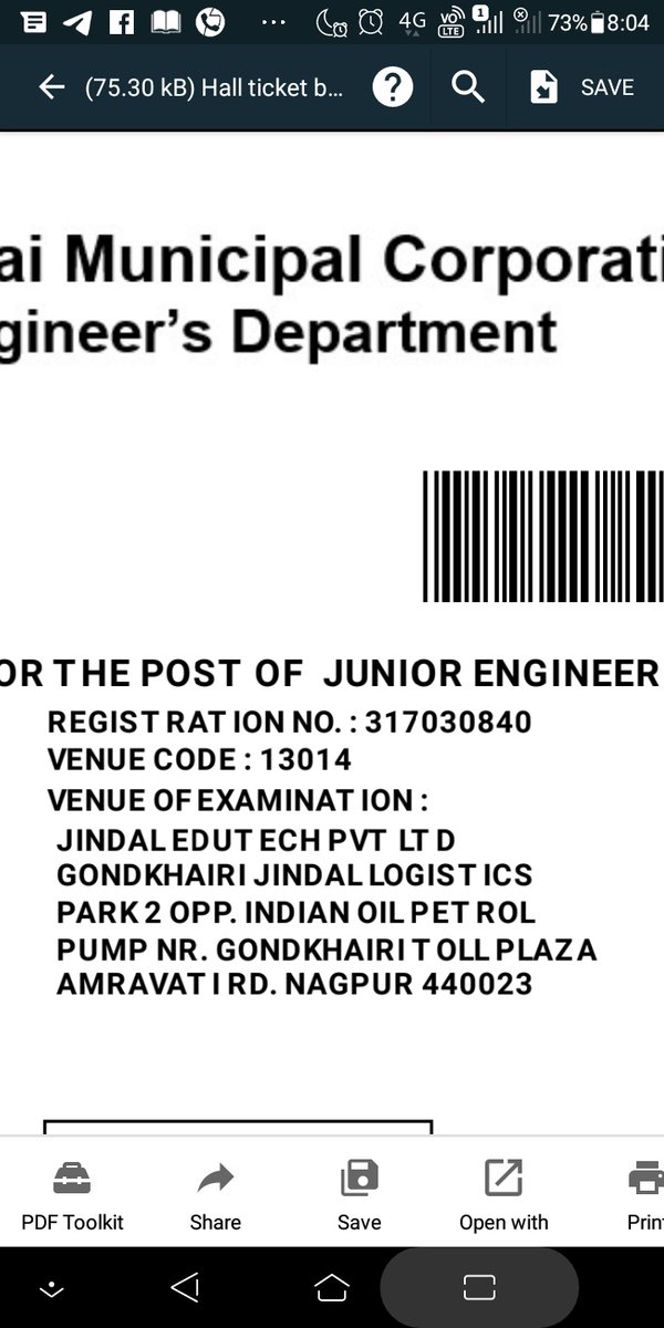 SBorkar23's tweet photo. IBPS private centre and BMC give same centre's @dev_fadnavis @mybmc @Ramkadam  @Gopichandep_MLA  
Total BMC exam Scam https://t.co/K6NEMFSiiG