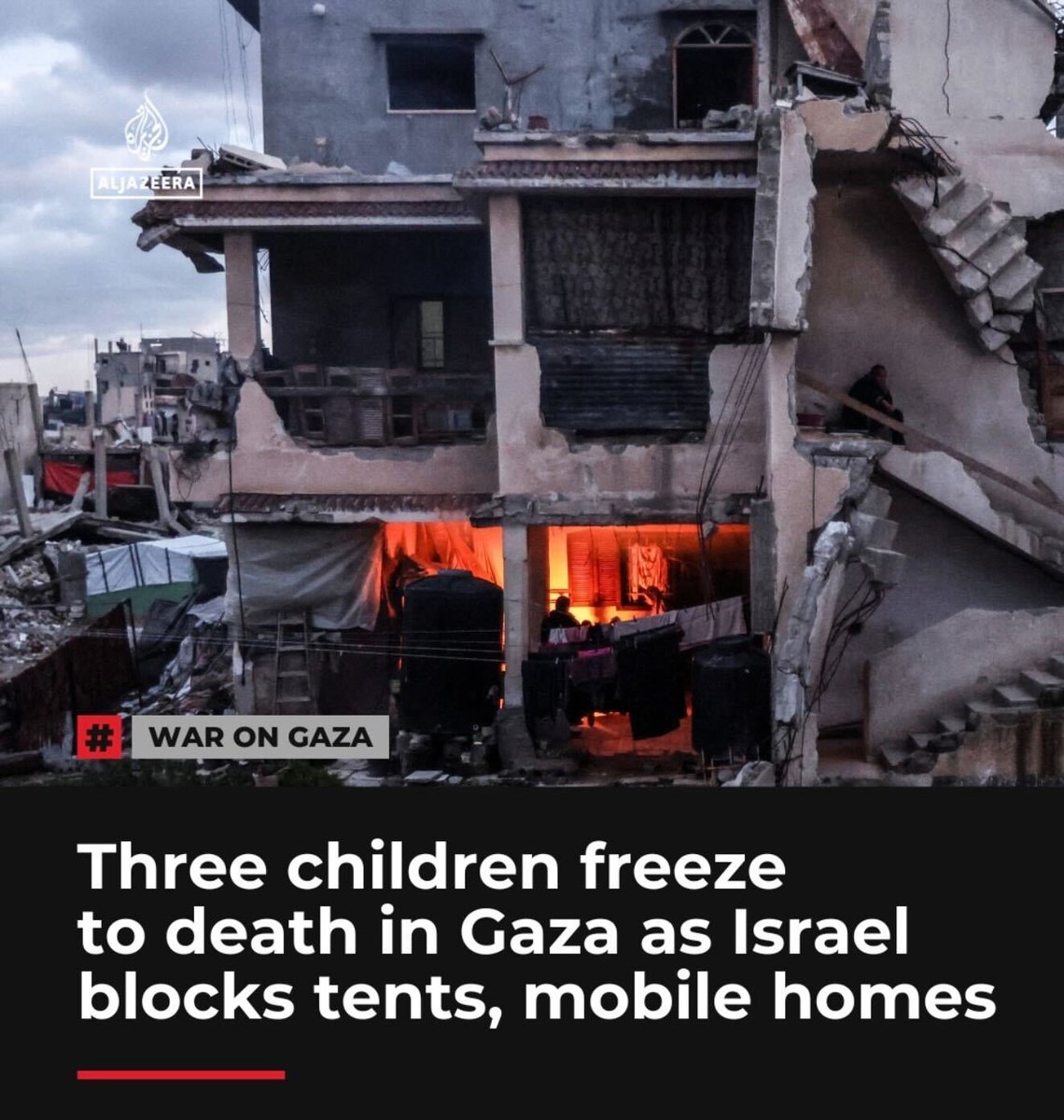 Babies freezing to death. If you’re not calling it a genocide, you’re a hypocrite. Worst of all: this doesn’t even make the headlines in Western media.