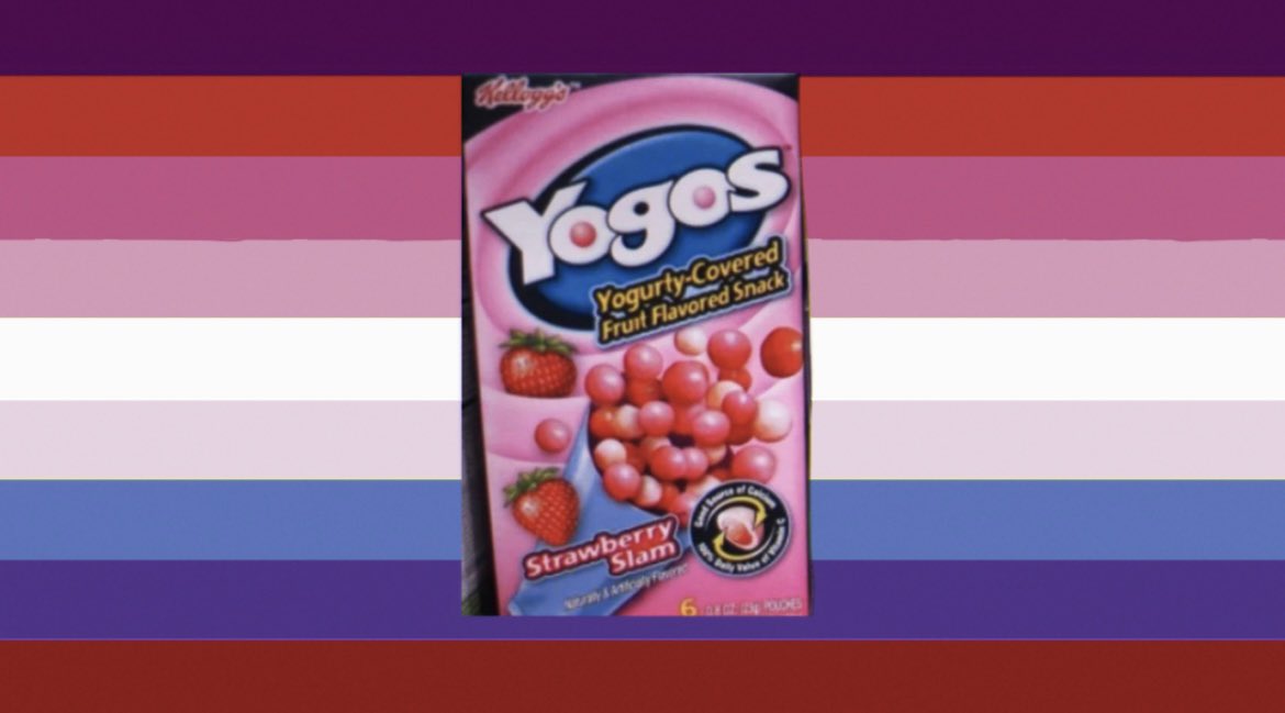 partysequence's tweet photo. New xenogender!
Yogogender - when your gender/the energy of your gender feels like or can only be described as the early 2000βs discontinued snack, yogos
Your gender might also feel intensely sweet, distant or nostalgic
#xenictwt #flagtwt https://t.co/ui5l19NOJQ