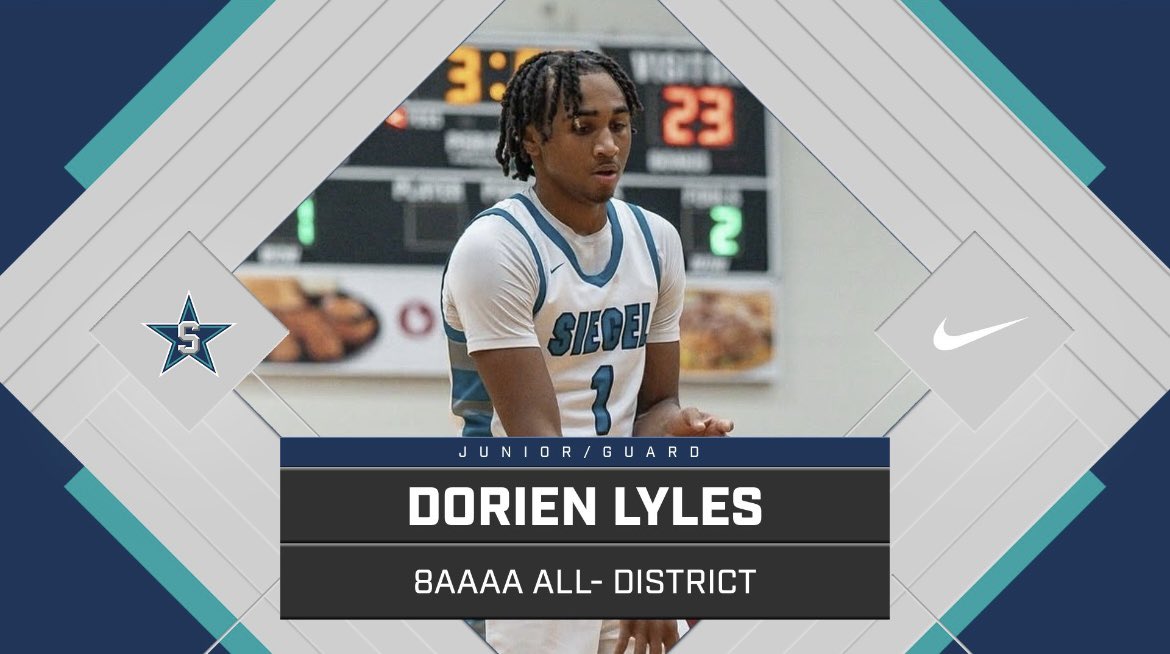 siegelmbb's tweet photo. Congrats to @DorienLyles on being named ALL-DISTRICT! https://t.co/Re07co2fzN