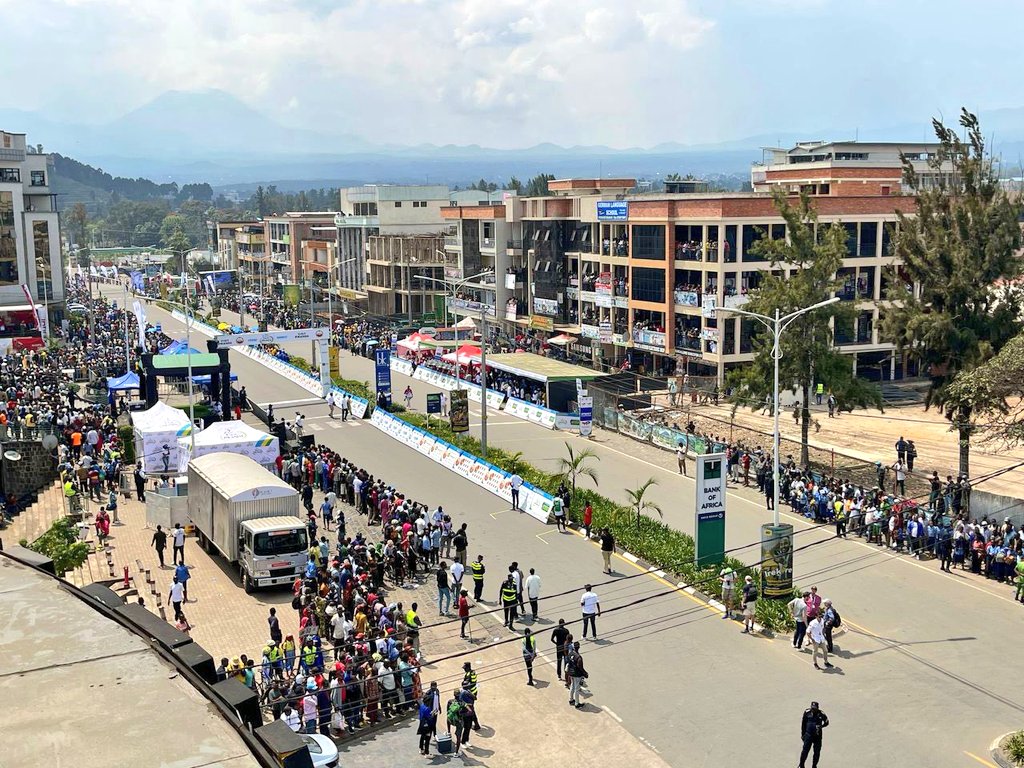 In my view, "Musanze" is the second most prominent city following Kigali.