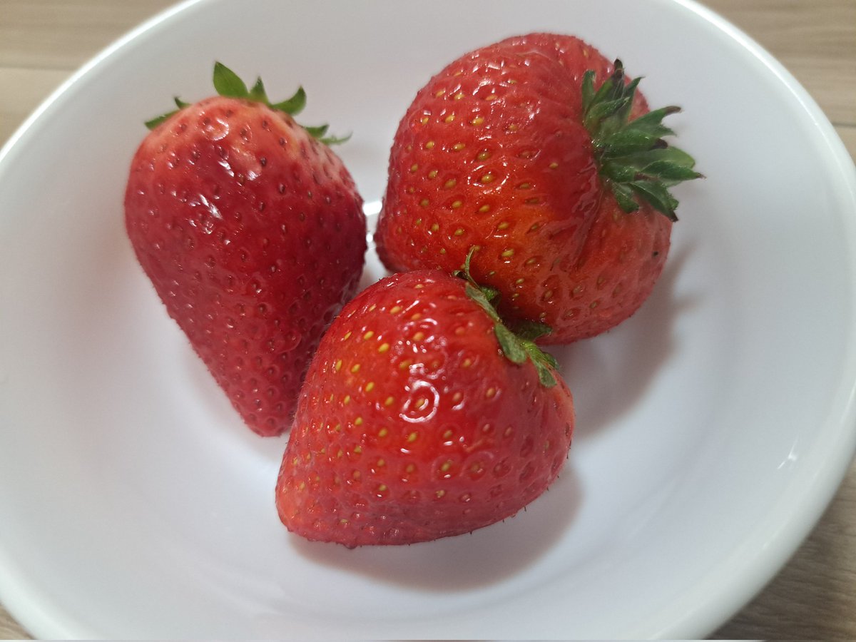 今年のイチゴお初🍓
「とちあいか」です
