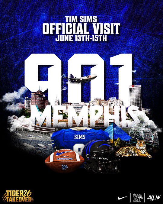 I will be taking my OV to Memphis June 13th-15th. <a href="/JoyWildcats/">Lovejoy High School (GA) Football</a> <a href="/MemphisFB/">Memphis Football</a>
