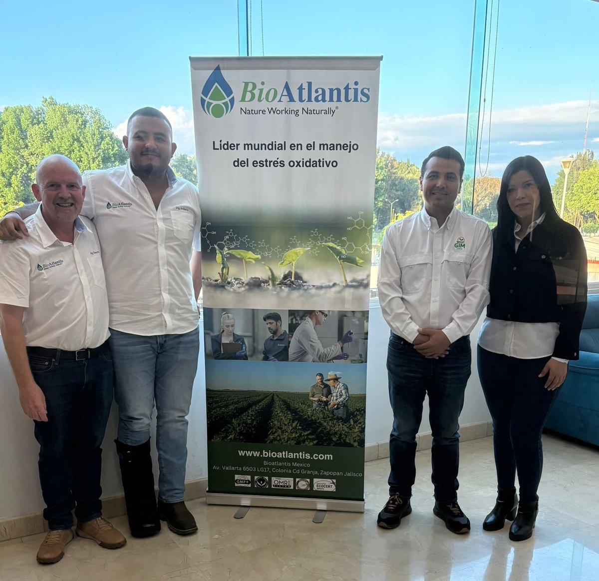 bioatlantis's tweet image. BioAtlantis recently launched successfully in Michoacán, strengthening its commitment to combating oxidative stress in the region. Expanding our regional distribution network to provide effective solutions.
#InnovacionAgricola #ProduccionAguacatera #Michoacan #Bioestimulacion