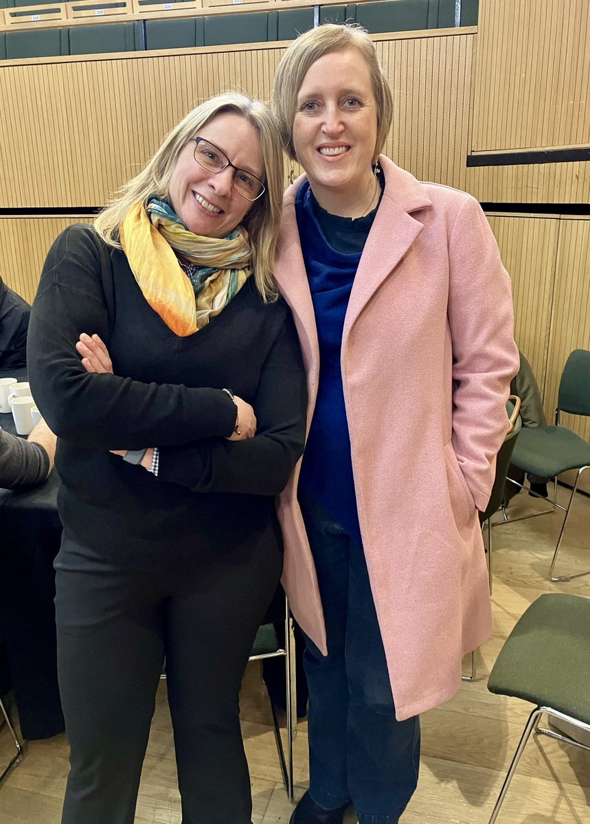 Our Medical Education Manager, Angela Pendleton pictured with Prof Jo Szram, Postgraduate Dean KSS in attendance today at the NHS England Event on the Future of Post Graduate Medical Training at Friends House Euston.