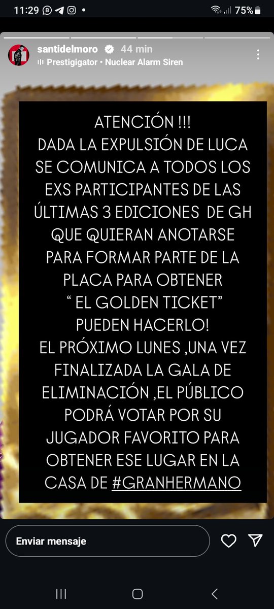 Busqueda laboral se abrio el Golden Ticket y cualquiera se puede postular para volver a #GranHeramano
A quien queres?  #Furia  #Alfa  #Brian #Nano #Cata  el chino  , o quien.   Que hara Chiara , Sandra y Tato al ver al nuevo?  #GRanHermano