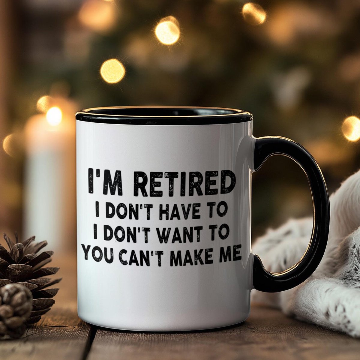 I’m retired. I do what I want… or nothing at all. 😎 
Get this mug ➡️ propertee.space/im-retired-mug