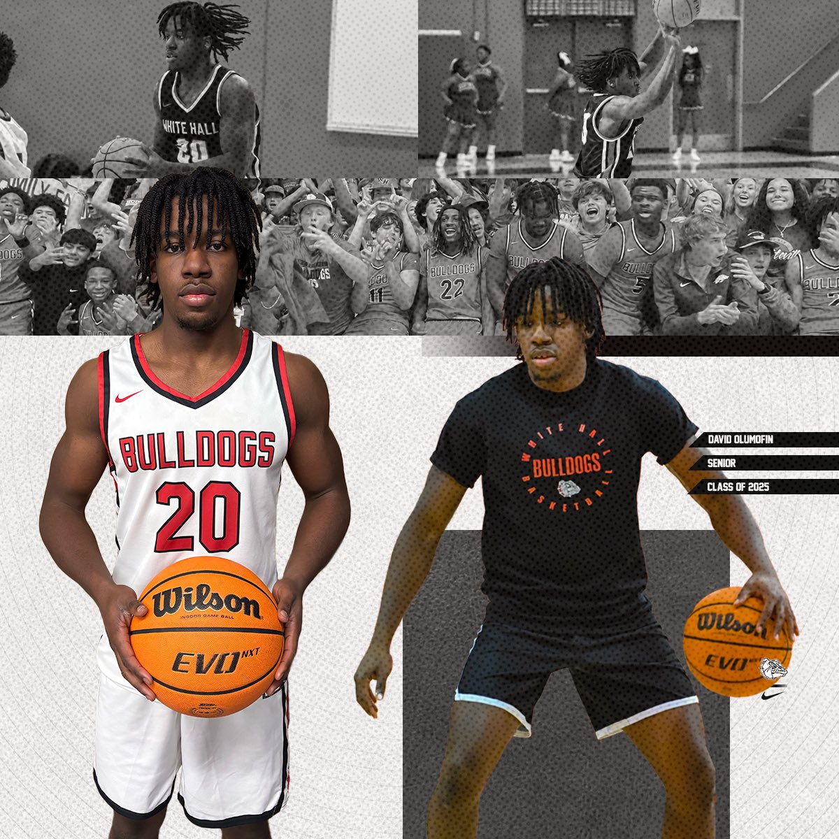 Senior Night!
Senior Night Ceremony: 5:50pm
Varsity Girls: 6:00pm
Varsity Boys: 7:30pm
🆚 Lake Hamilton
Thank you Seniors: Jacoby Edwards, Tyrese Townsend, Ivan Armour, David Olumofin!