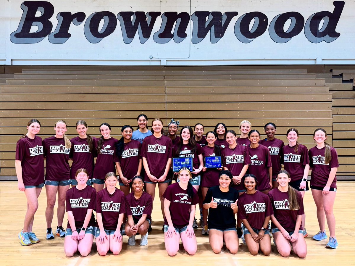 First meet this past Saturday in San Angelo and both our Varsity and JV Track &amp; Field Lady Lions were meet champions at the Lake View Nat Sawyer Relays!