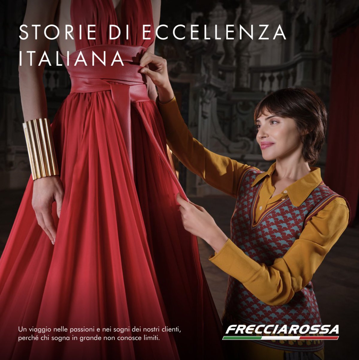 Next stop: Milan Fashion Week

We are glad to announce the new collaboration with @Frecciarossaofficial, Official Train of #MFW, with the shared goal of promoting stories of Italian excellence.

The High Speed train will be supporting the Fashion Week through different projects.