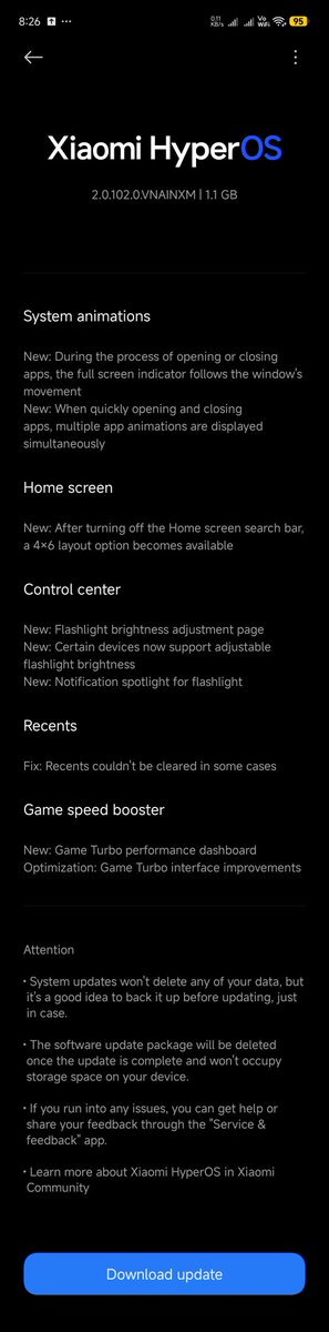 gauravh1's tweet image. Finally... #HyperOS 2.1 rolled out in India for the #Xiaomi14Ultra.