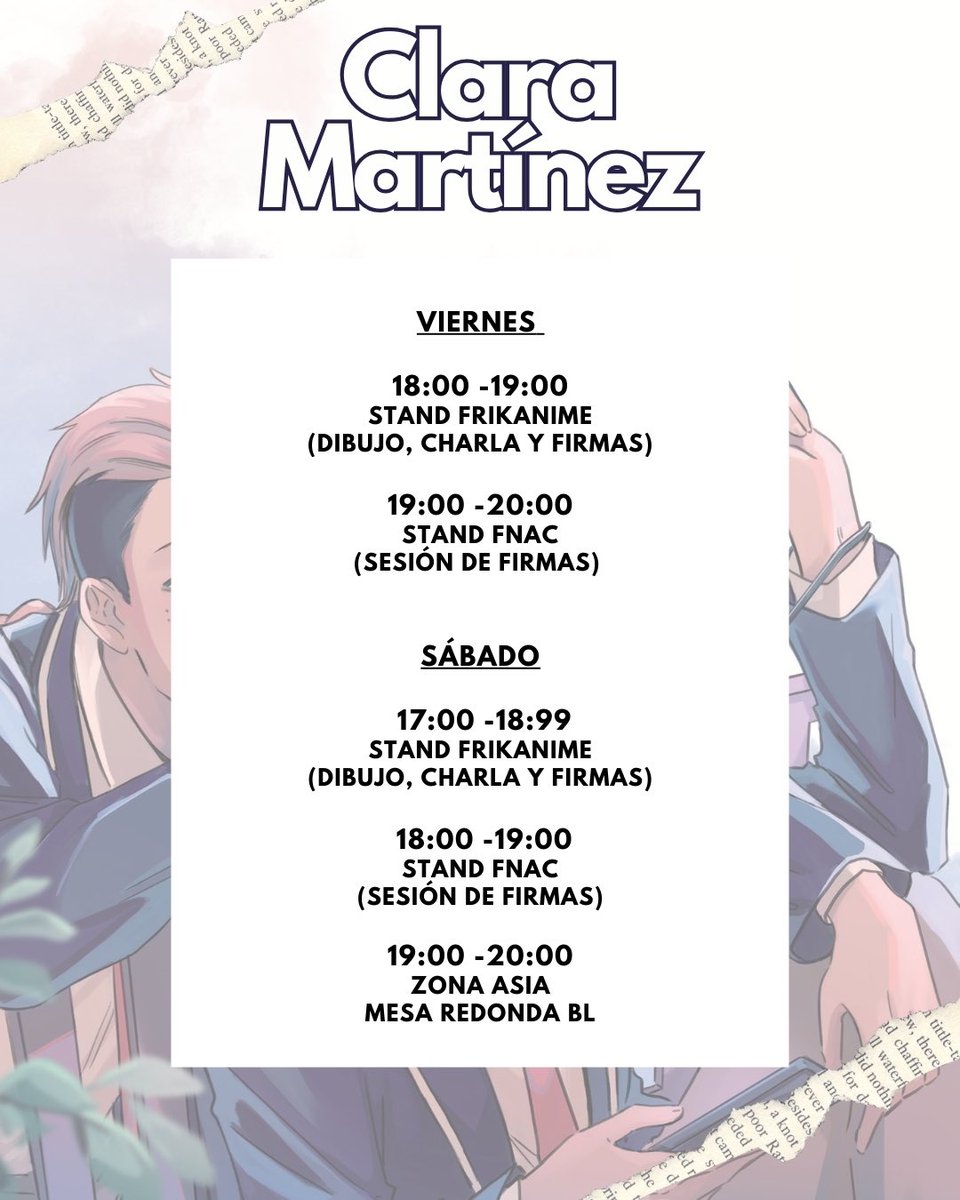 ArechiManga's tweet photo. Si este finde tenéis pensado ir al @SalonComicVlc no dejéis pasar la visita de nuestras autoras @ClaireC_Art, @tsukuyomi_ y @rokushiart, que estarán llevando a cabo varias actividades en distintos stands. ¡Os dejamos toda la información! https://t.co/CysSlFFYT2