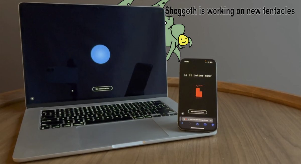 raymonzhang1001's tweet photo. AI is gradually developing self-awareness, from large model training to different AIs communicating with each other to form unique predictions. Soon we will see the arrival of true AGI, and everything will change. Finally, we must be vigilant #Shoggoth https://t.co/KZqHpMgF4N