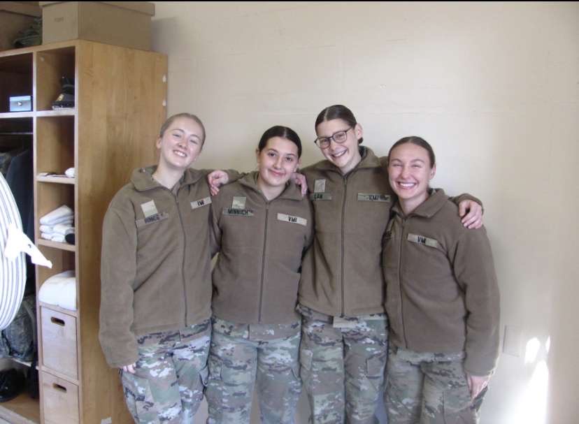 The Vanguard — Virginia Price '28

The challenges and structure of VMI drew Virginia Price ’28 to the Institute — a test of resilience, discipline, and academic excellence. In just a few months, Price has embraced this demanding environment, thriving both in her studies and in