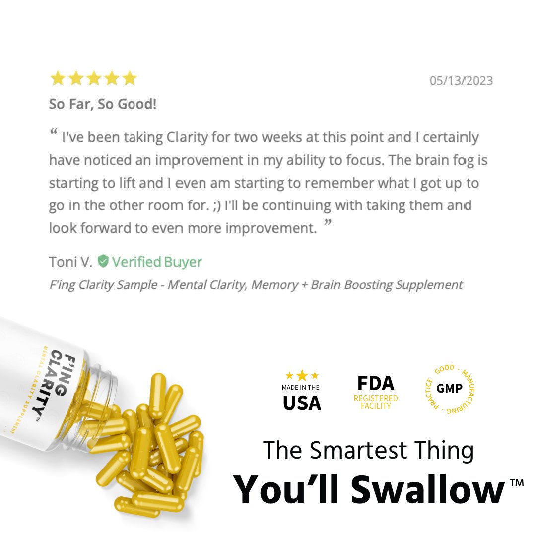 F'ing Focus Brain Boosting Supplement tweet media