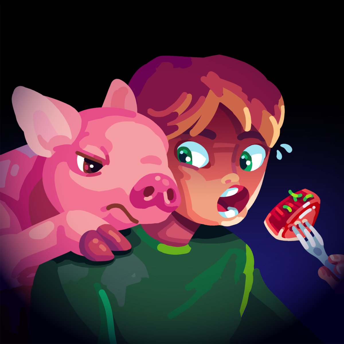 Most of us love animals – but also eat meat. Unfortunately, most animals we eat live in horrible conditions, not for better meat, just for cheaper meat. Watch our latest video to see how little it takes to still eat meat but minimize animal suffering: kgs.link/meat