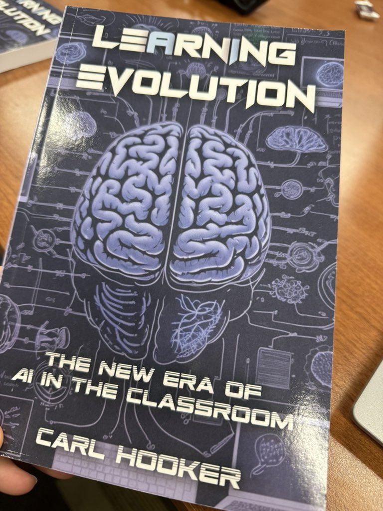 Excited for a day of learning about AI in the classroom today!