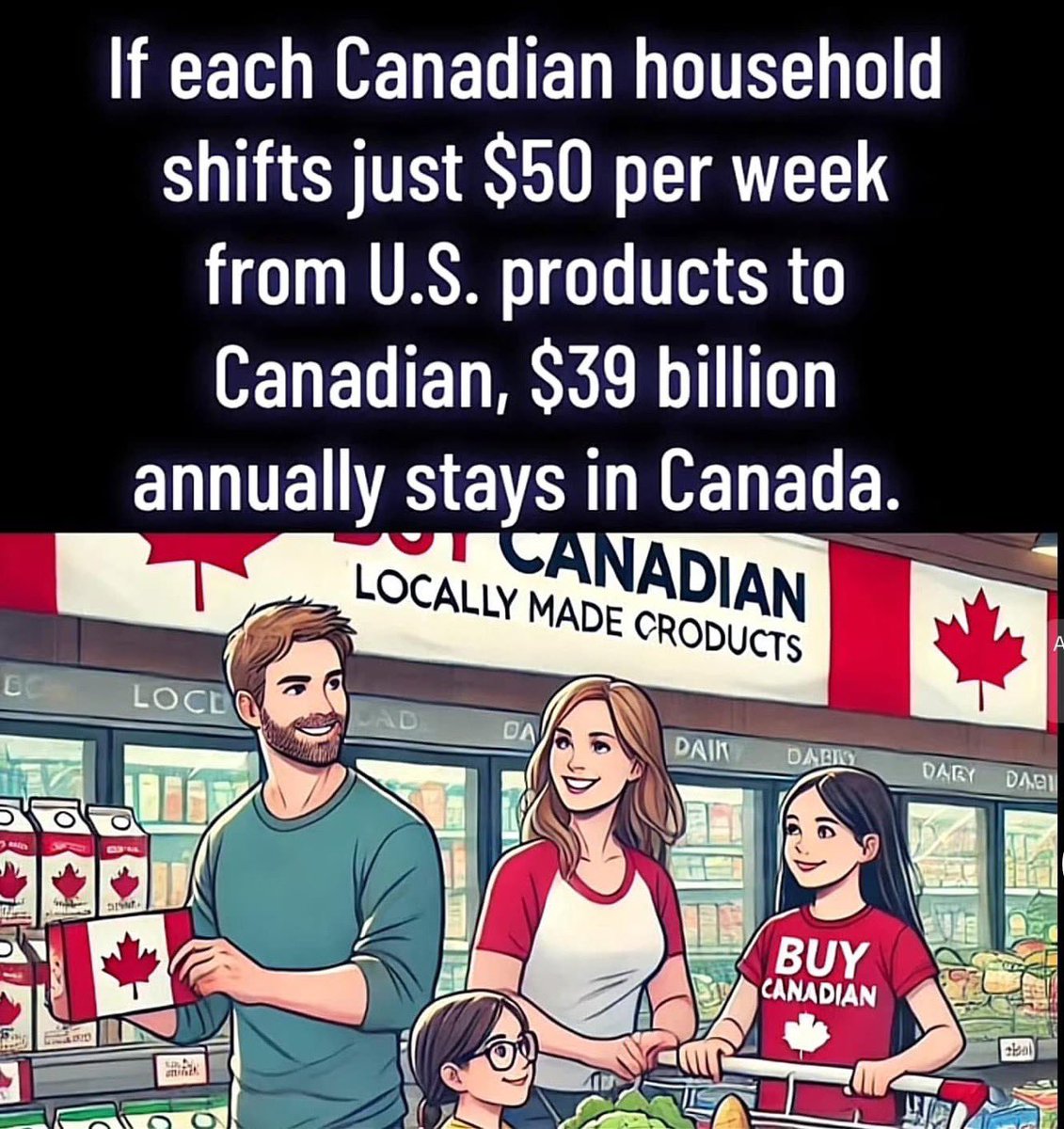 Trumps 25% tariffs begin March 4 and you can all help. Do not purchase anything made in America, and do not travel to America. Every dollar you spend here helps Canada, and every dollar you give our enemies will someday be used against us. Think about it folks. SUPPORT CANADA!