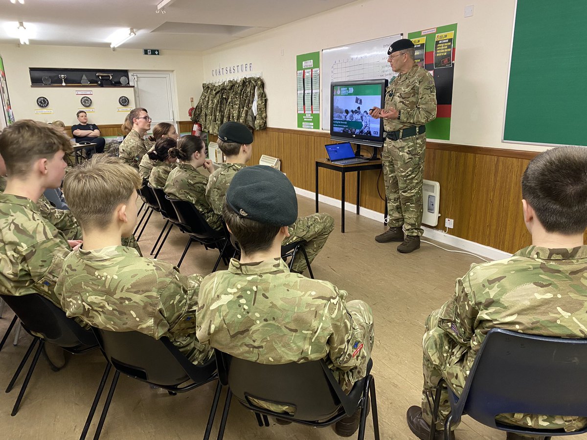 GlosACF's tweet photo. Thank you SSI Wilson from @BandCIACF
He visited @ACFColeford to discuss the @I_W_M Memorial Register and how we can contribute
SSI Wilson will continue his support as 2Lt Stokes leads this initiative across @GlosACF
#IWM #MemorialRegister #Collaboration #militaryhistory https://t.co/FKX3Qrs5pL