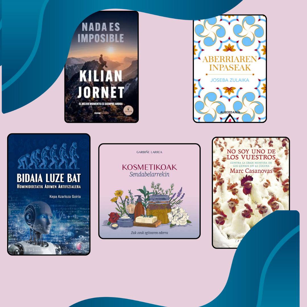 Materiazko liburu berriak 💯🤩
Nuevos libros de materia