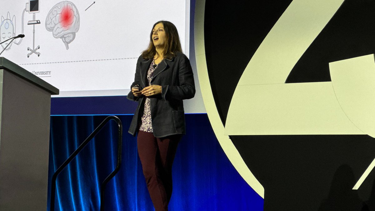 ABSTRACT SELECT: Tracy Bedrosian from <a href="/nationwidekids/">Nationwide Children's Hospital</a> talks about how post-zygotic rescue of meiotic errors causes brain mosaicism and focal epilepsy on stage at the 2025 @AGBT General Meeting. #AGBTGM