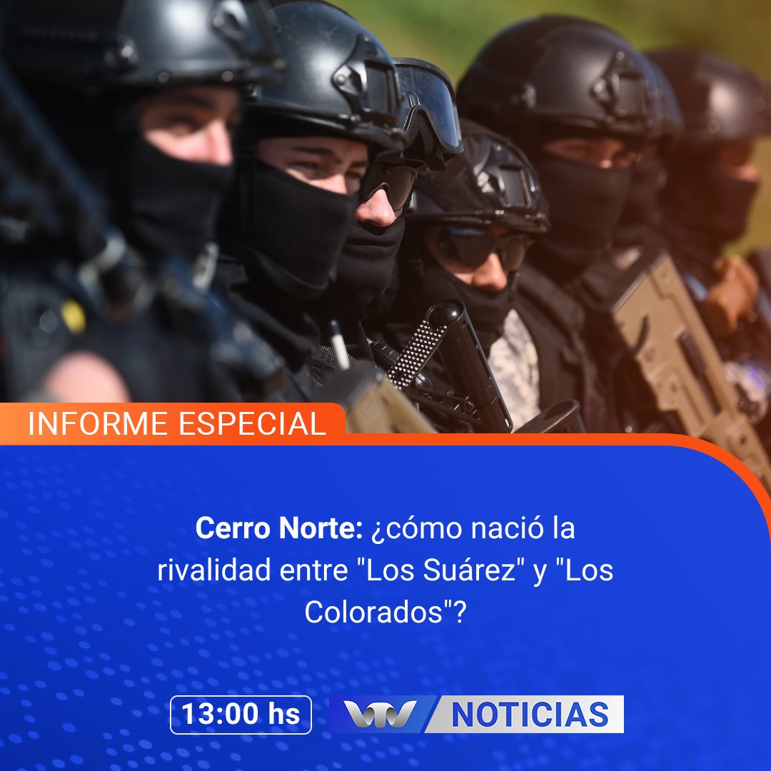 Cerro Norte en foco 🔎 | En #VTVNoticias, el periodista <a href="/AgustnBorges5/">Agustín Borges 🎙️</a> presenta un informe especial sobre el origen de la rivalidad entre "Los Suárez" y "Los Colorados".

🕐 13:00 hs por <a href="/vtvuruguay/">VTV Uruguay</a>.