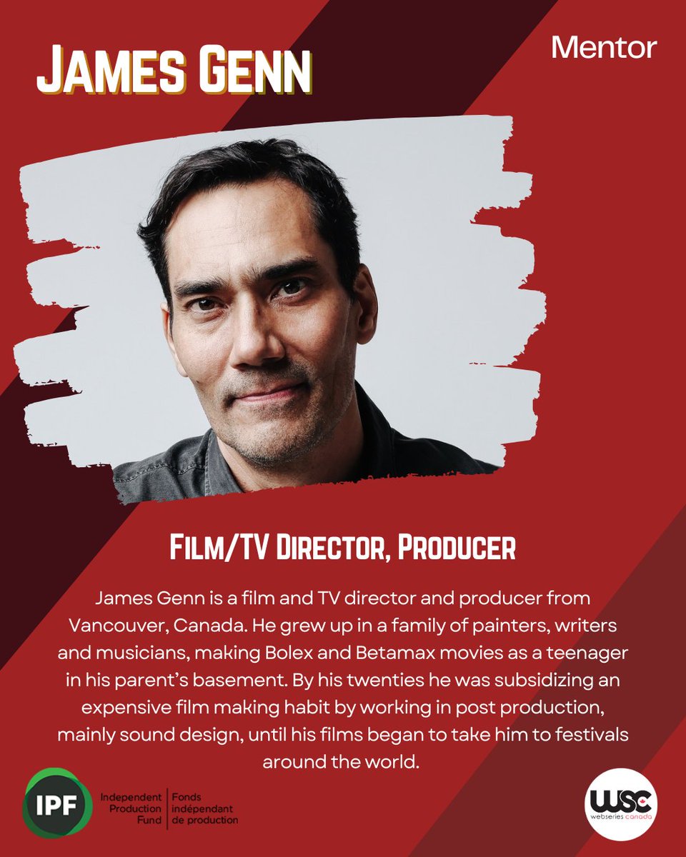🎬 Applications Now Open for the 2025 WSC Coaching Program! 🚀

We’re beyond excited to introduce this year’s incredible lineup of mentors, and next up is the sensational James Genn! 🎉  

🔑 Open to WSC members. Not a member yet? Join today!