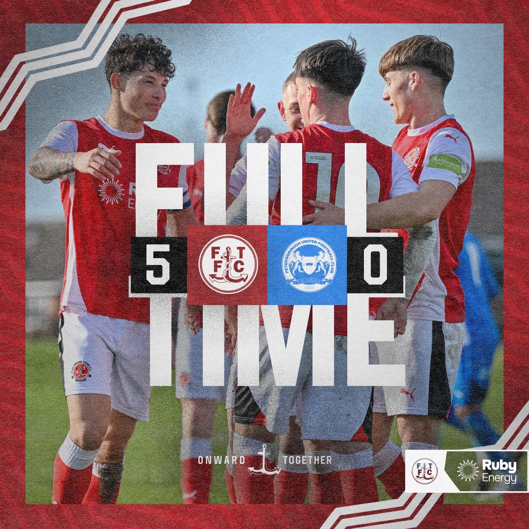 Five of the best 🖐️

Goals from Lane, Broom, Cross-Adair, Trialist and McLean seal a 5-0 win for the Young Cods! 

#OnwardTogether