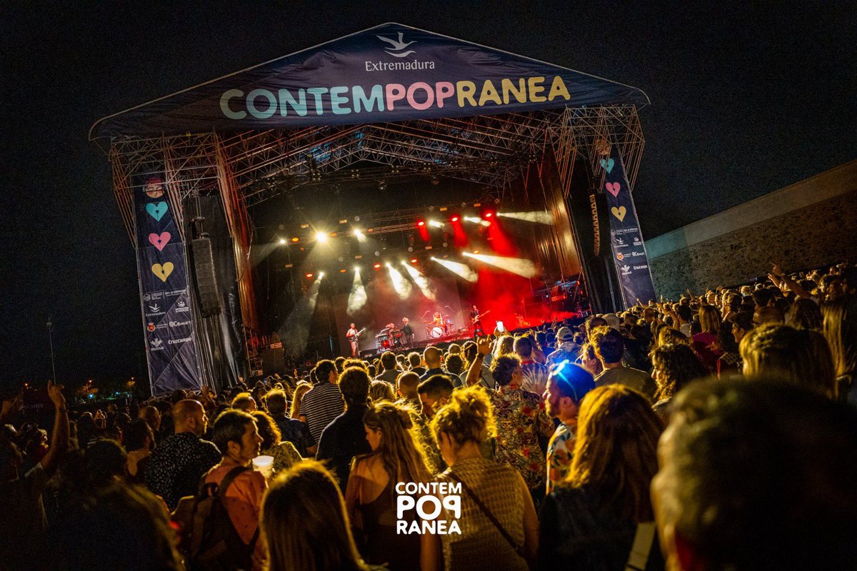 contempopranea's tweet photo. CONTEMPOPRÁNEA 2025
Contempopránea se celebrará este año en la ciudad de Don Benito, en las fechas del 3 y 4 de octubre. Comenzamos una nueva etapa de cambios y sorpresas para mantener viva la esencia del festival. 
💥 Atentos a nuestras redes sociales https://t.co/0K8pLRvjcW