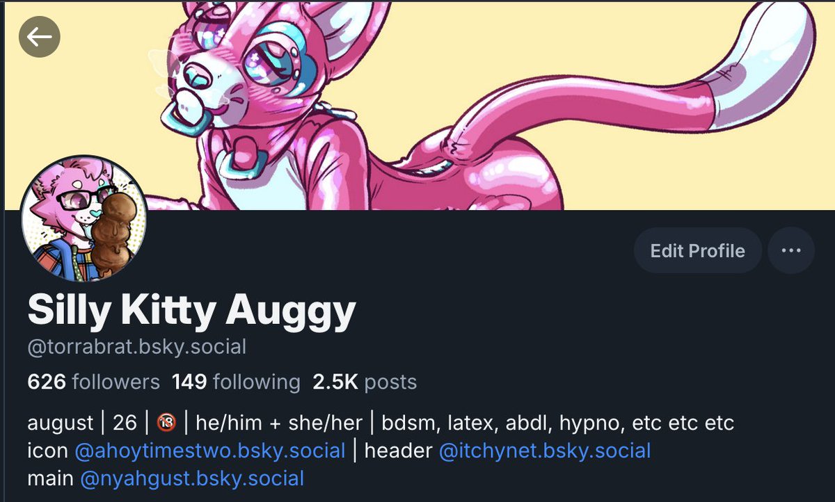 August, the Rubber Gimpkitty tweet media