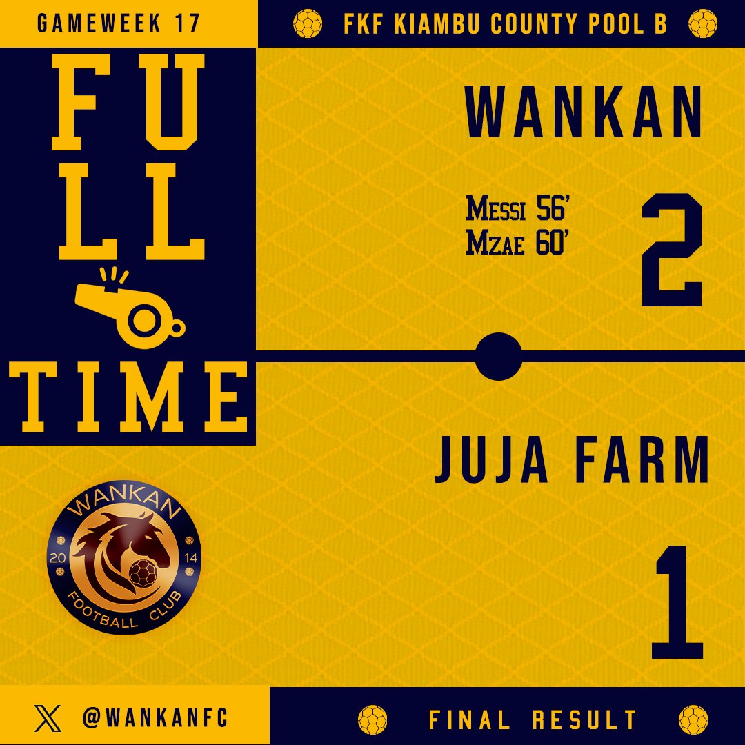 WankanFC's tweet photo. And on Sunday the three points were harvested #TwendeWankan #FootballKE🔥⚽ https://t.co/Q1UIXdpeVa