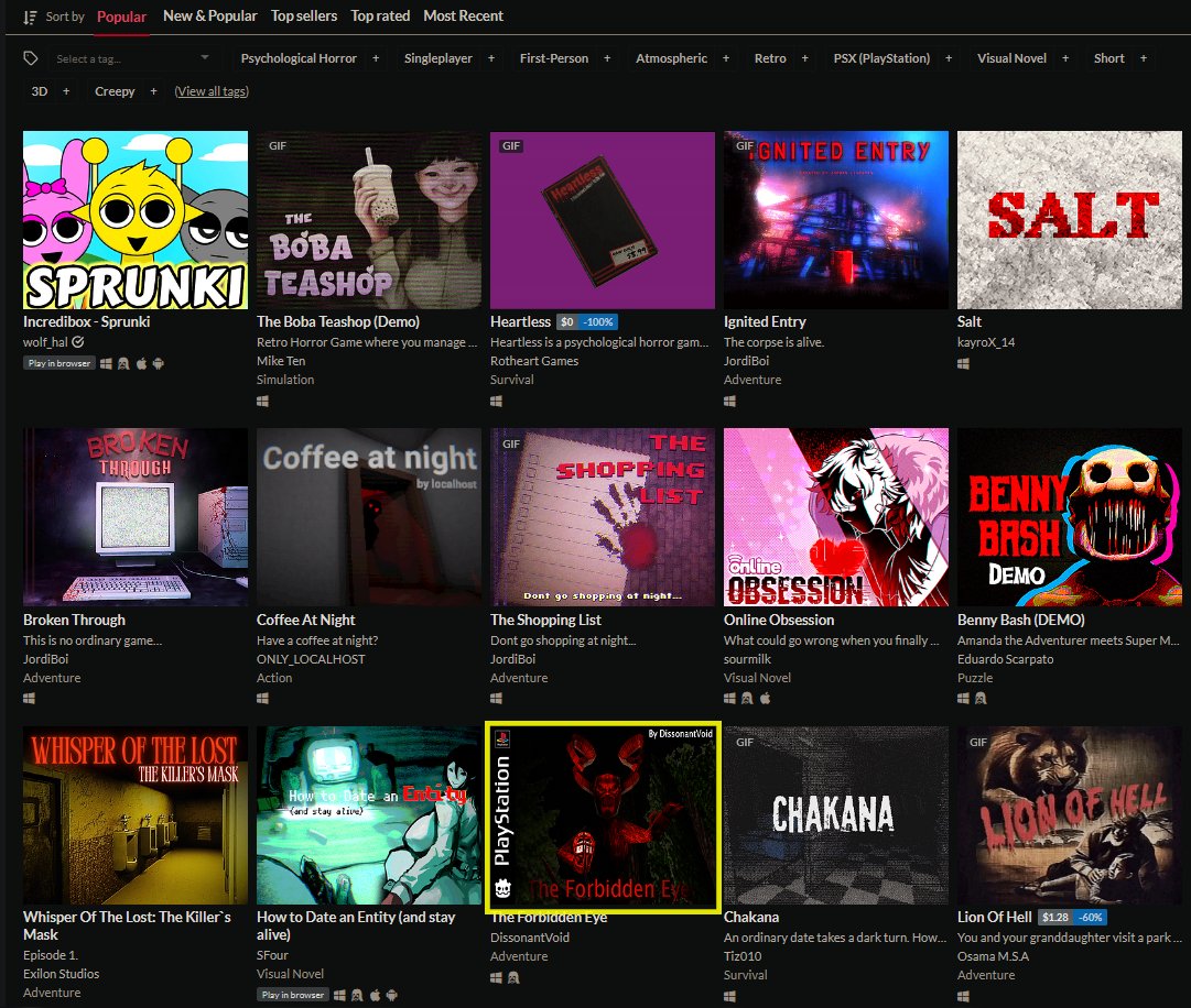 Dissonant_Void's tweet photo. My game made it to the front page on https://t.co/iR94g4QX4t!!!

I always thought if a game of mine gets traction I'd share stats with fellow devs as a way to give back, I wouldn't call this game popular but still, I hope someone finds this insightful. https://t.co/bllaC6e9KS