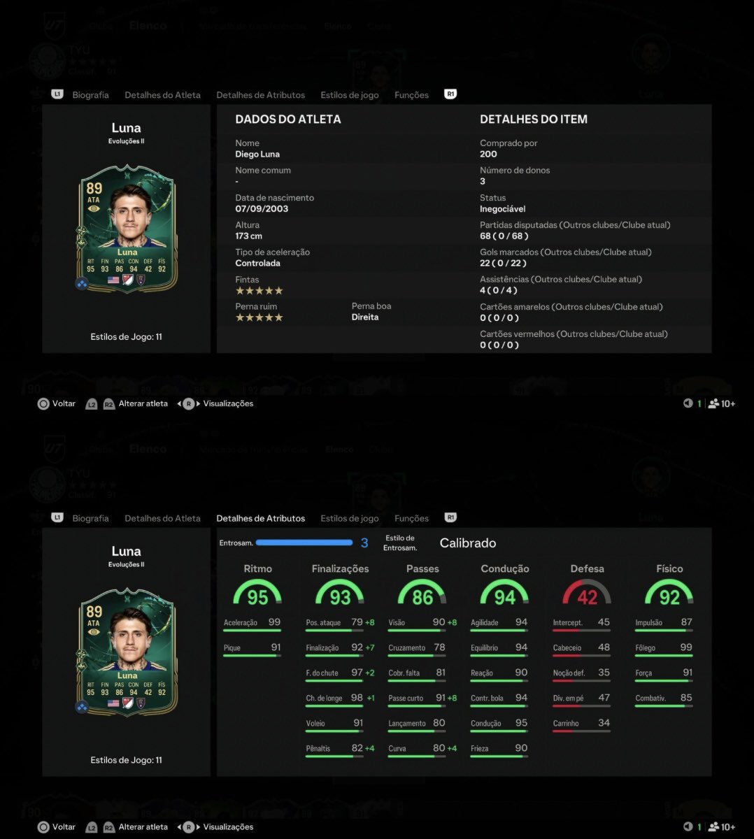 Ta bom, eu vou fazer o bom samaritano nessa página, pois faz tempo que eu não falo nada por aqui.

Toma ai o melhor jogador das evoluções do EA FC 25.

De nada.

Eu fiquei 1 hora e meia pra caçar o melhor jogador, eu não vou dar de mão beijada o passo a passo, te virem

🫶🏻