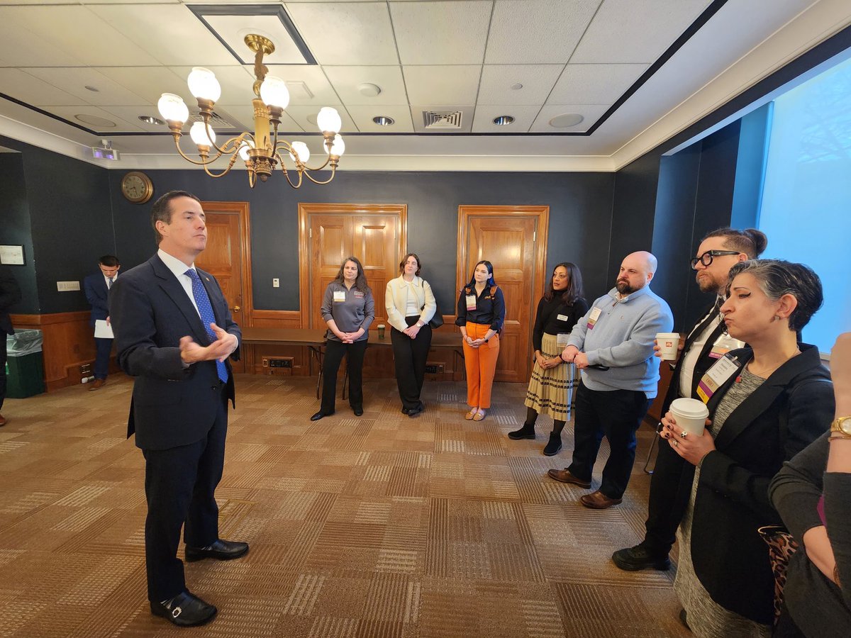 We appreciate <a href="/berniemoreno/">Bernie Moreno</a> meeting w/OH museum reps to discuss issues affecting our sites nationally. It was encouraging to hear how much he loves and supports museums &amp; values what they offer to his family, &amp; recognizes the quality of life they offer communities. <a href="/POTUS/">President Donald J. Trump</a> <a href="/AAMers/">American Alliance of Museums</a>