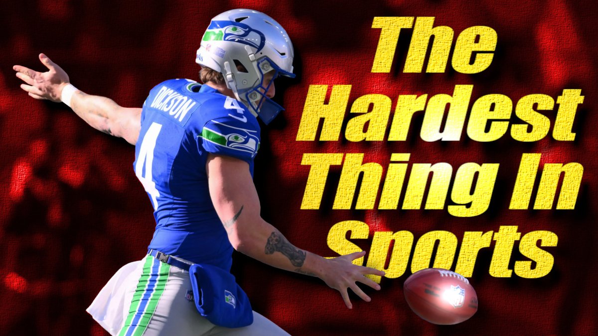 IsaacPunts's tweet image. I Finally said it... I think punting is the hardest thing to do in sports, and my full argument is in this video below.
youtube.com/watch?v=8bEznZ…