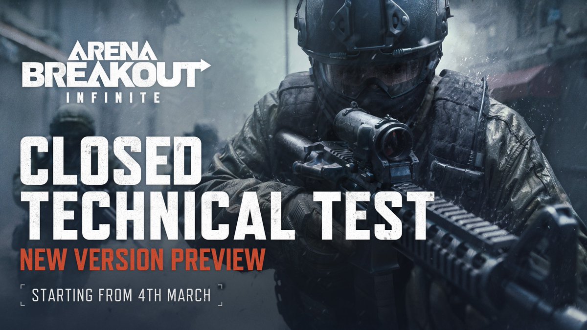 ArenaBreakoutPC's tweet image. 🚀 Join the Confidential Closed Technical Test! 🚀
Hey guys, we are recruiting players for our new version's Confidential Closed Technical Test!

In this confidential test, you'll be among the first to try out the Solo Mode, explore the mysterious Northridge, experience the…