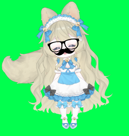 Ellibonk's tweet photo. @MasshiroMelon Heyyy!!!, its not unique, but i add my own things and a funny chibi version x)  🩷🙃🥸 https://t.co/ILakSOetq3