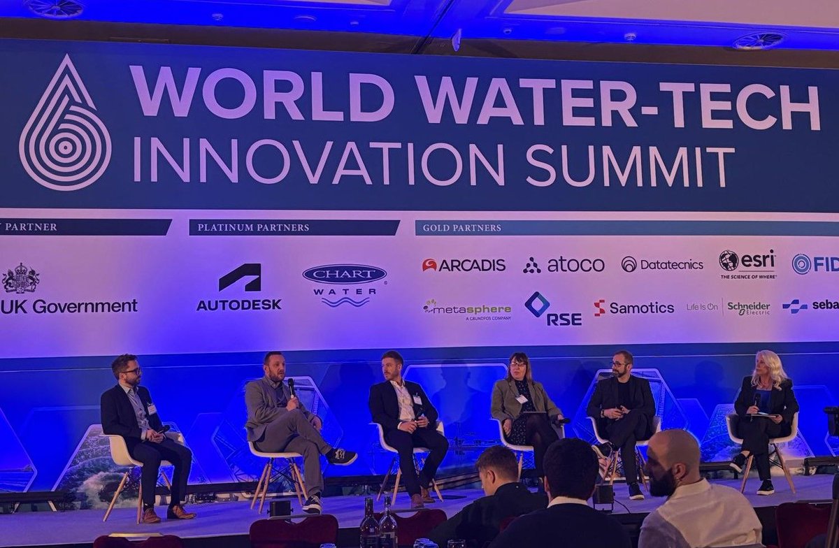 World Water-Tech (@worldwatertech) on Twitter photo Increased rainfall intensity strains wastewater systems. How are water companies & municipalities strengthening infrastructure to handle storm water surges?
<a href="/Arup/">Arup</a>, <a href="/autodesk/">Autodesk</a> , <a href="/metasphereuk/">Metasphere</a> , <a href="/SouthernWater/">Southern Water</a>, and <a href="/Storm_Harvester/">StormHarvester</a> discuss on the main stage.
#WorldWaterTech Increased rainfall intensity strains wastewater systems. How are water companies & municipalities strengthening infrastructure to handle storm water surges?
<a href="/Arup/">Arup</a>, <a href="/autodesk/">Autodesk</a> , <a href="/metasphereuk/">Metasphere</a> , <a href="/SouthernWater/">Southern Water</a>, and <a href="/Storm_Harvester/">StormHarvester</a> discuss on the main stage.
#WorldWaterTech