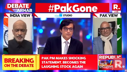republic's tweet photo. #PakGone | There was a time during the 1950s and 1960s when Pakistan grew faster than India but frankly, in the last 10 years, India has grown way bigger than Pakistan: Prof Madhav Nalapat (@MD_Nalapat) Vice Chairman of Manipal Research Advanced Group

The Debate on #SuperprimetimeMax is now #LIVE, on-air, and online. Tune in and fire in your views - https://t.co/mw5G9KuG5h

#Pakistan #ShahbazSharif #PakistanPrimeMinister