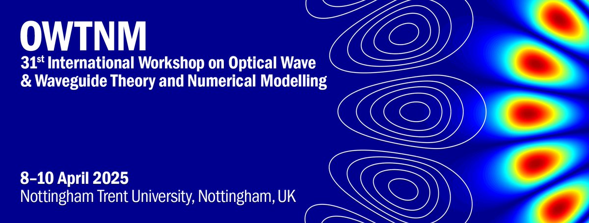 Claire Garland (@iop_conferences) on Twitter photo Time is running out—less than four days left to submit an abstract for the OWTMN Workshop! This is a great chance to share your ideas and engage with experts in theoretical and computational photonics. Don’t miss out! Visit the website for details: iop.eventsair.com/owtnm2025 Time is running out—less than four days left to submit an abstract for the OWTMN Workshop! This is a great chance to share your ideas and engage with experts in theoretical and computational photonics. Don’t miss out! Visit the website for details: iop.eventsair.com/owtnm2025