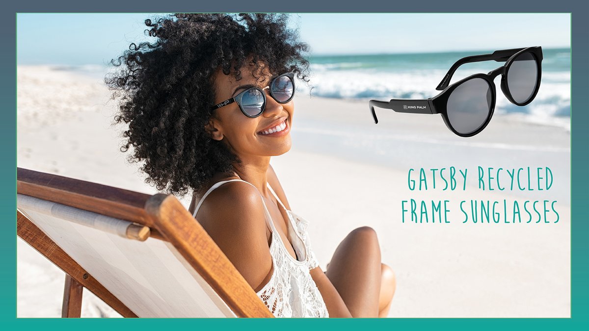 WHP_Promo's tweet image. Gatsby Recycled Frame Sunglasses
😎 See the Future Brightly (and Sustainably)!
Protect your residents from the sun and boring giveaways with the Gatsby Recycled Frame Sunglasses. Made from recycled materials, they’re the perfect mix of eco-chic and practical.