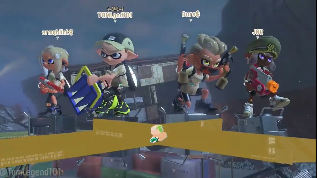 TomLegend101's tweet photo. The follow-up to one of my most viewed YouTube videos is finally here! That being the Tricolor Turf War intros from every #Splatfest up to &amp; including the Chocolate Rematch! 💙💛❤️

📺WATCH HERE: https://t.co/TDWLhPsiBB 📺

#Splatoon3 #splatuber #splatoonstreamer https://t.co/rBsseTBShU
