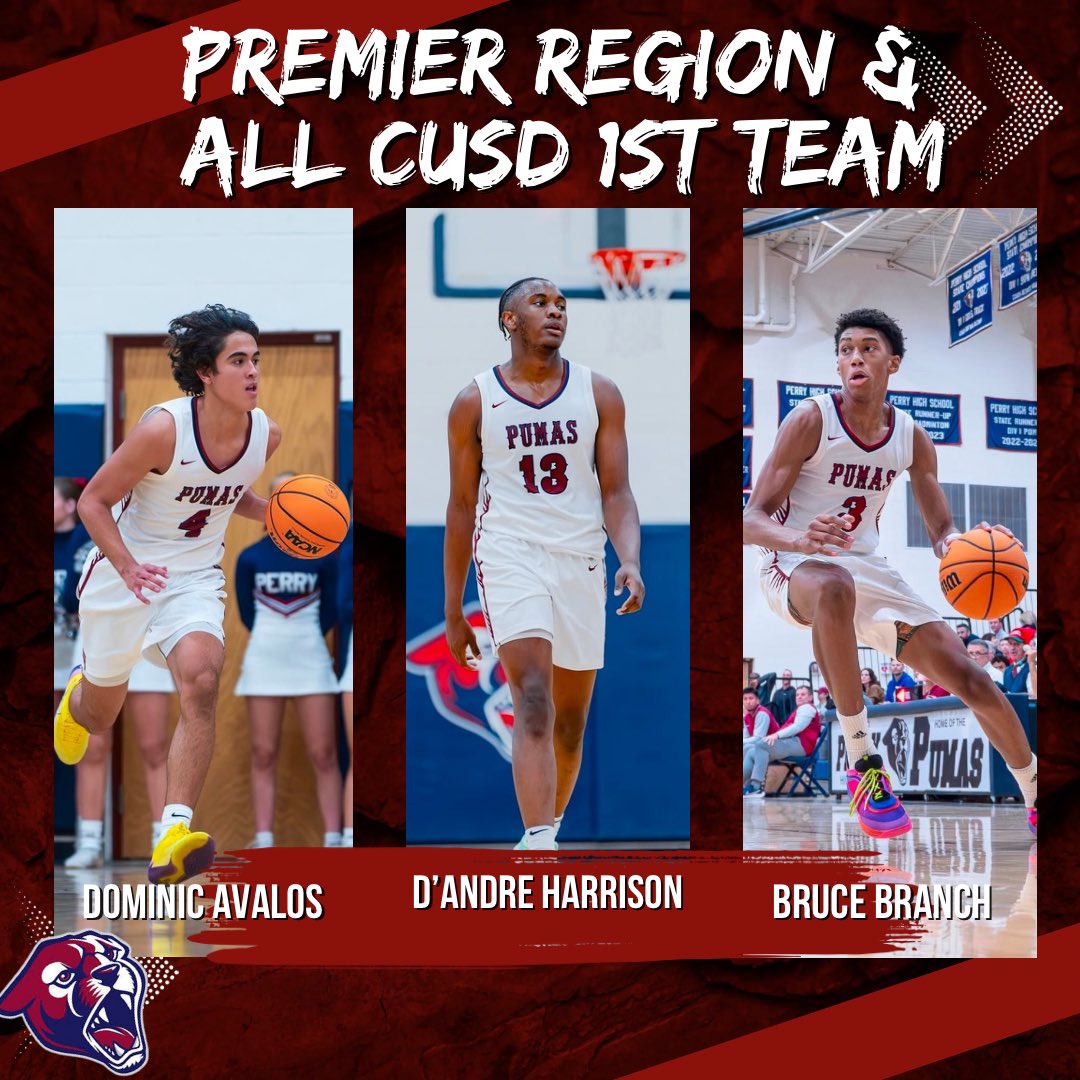 PerryPumaMBB's tweet image. Congrats D’Andre, Bruce &amp;amp; Dominic‼️